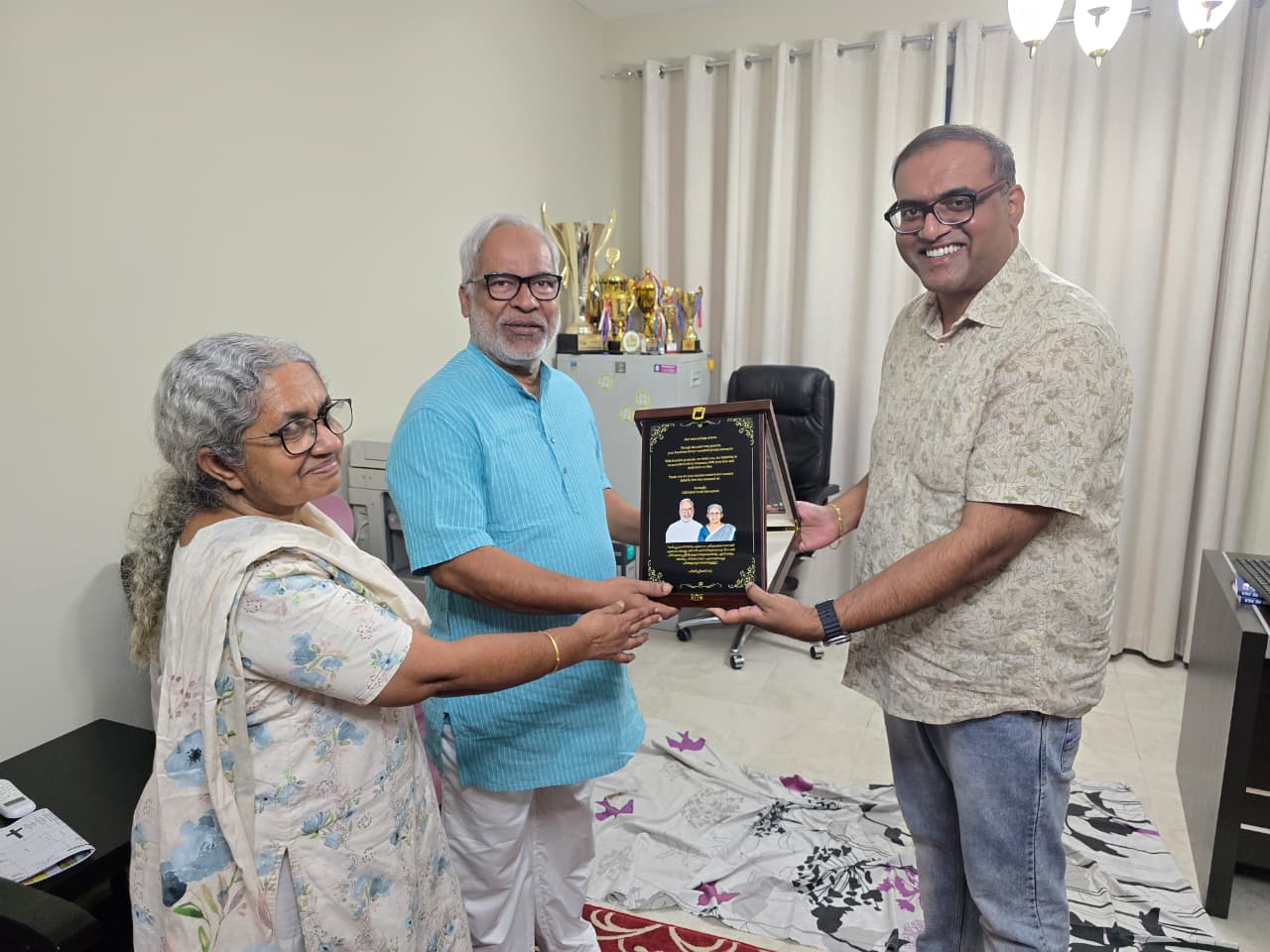 Farewell to Rev. Raju Jacob & Moly Kochamma